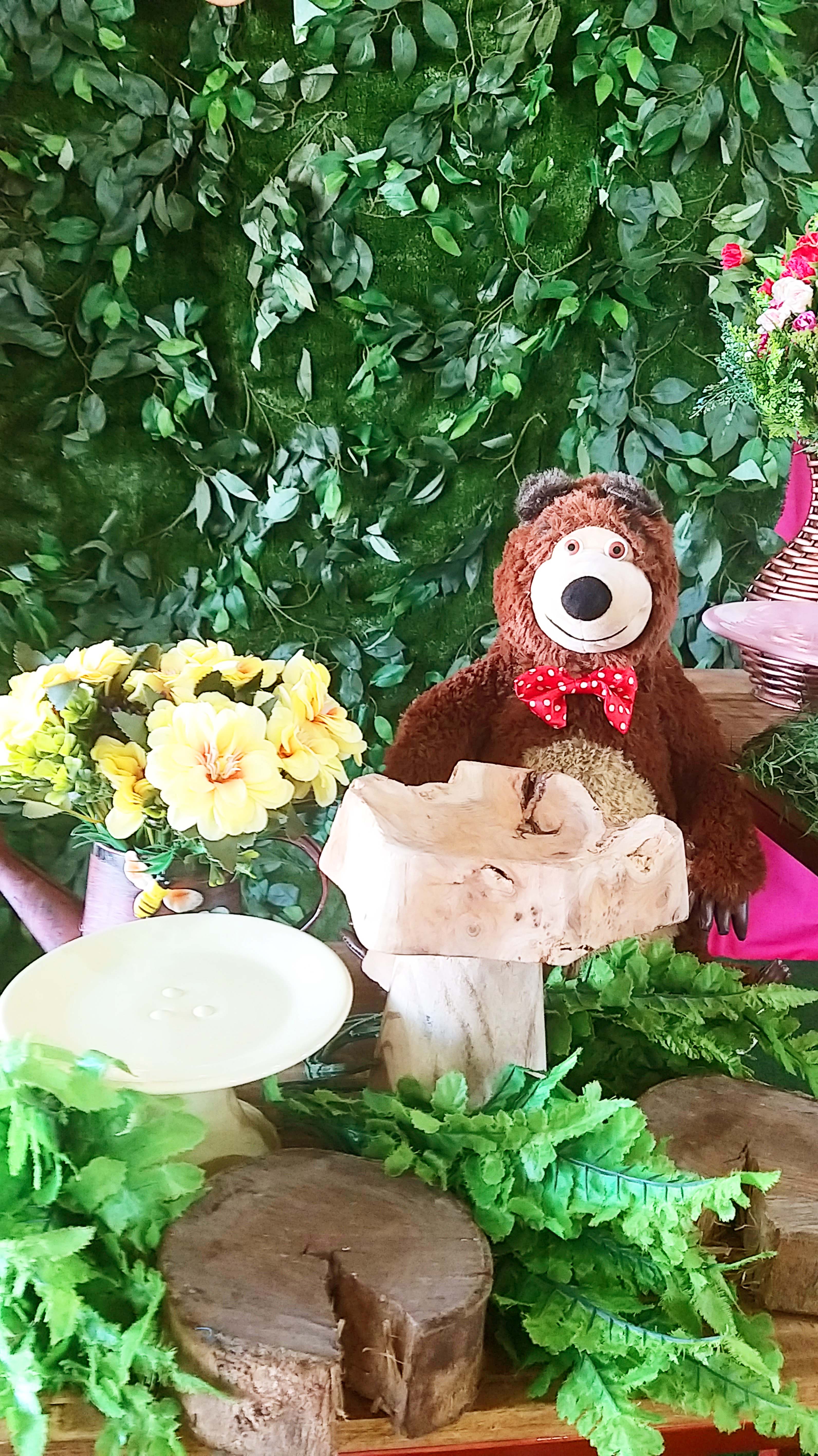 Decoração-para-festa-de-aniversário-infantil-tema masha e o urso ...