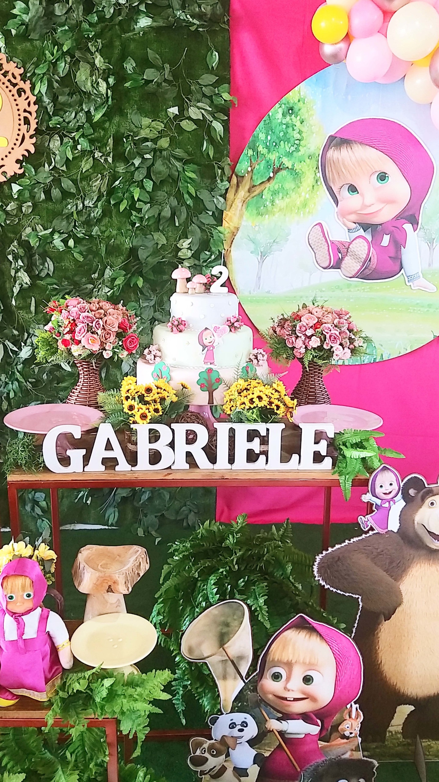 Decoração-para-festa-de aniversário infantil tema masha e o urso ...